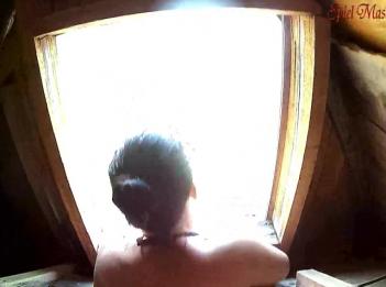 Горное озеро раком в видео от первого лица