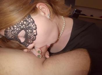 Экзамен на сексуальную выносливость  Минет на время от рыжей рыжей учительницы