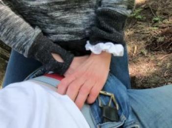 Сухое трение приводит к грязному кримпаю стекающему по моей ноге