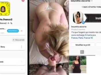 Beurette franaise quit ce fait enculer sur Snapchat