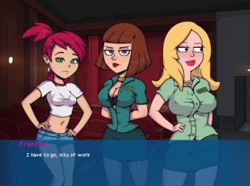 Лагерь Sinfully Fun Games сосновый лес и вьющиеся лозы