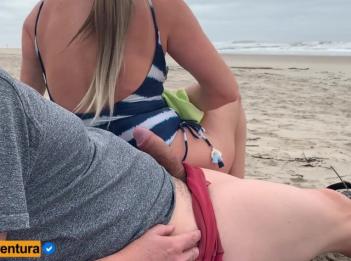 Быстрый секс на пляже